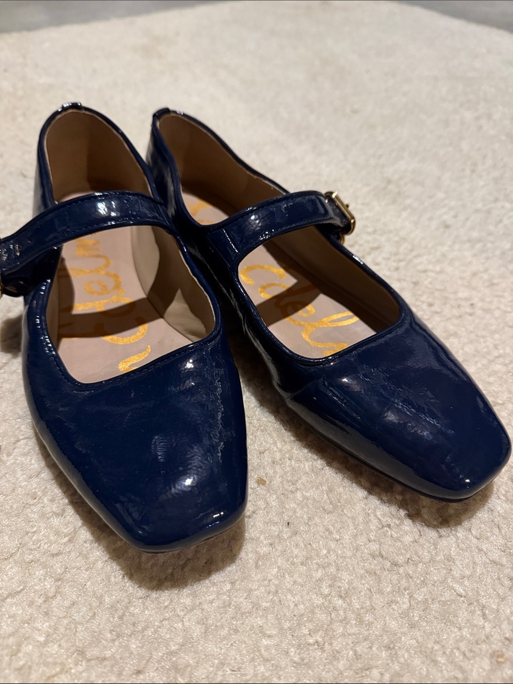 Sam Edelman patent Mary Janes